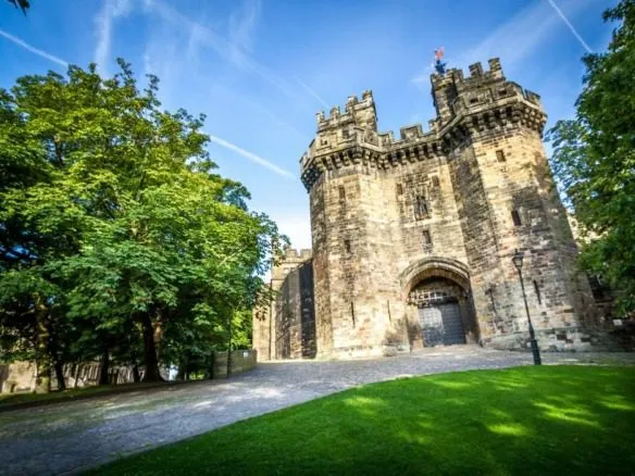 Lancaster Castle in the city centre
