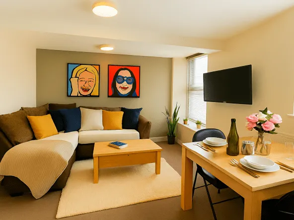 Large 7 Bed student Accommodation Lancaster King Street