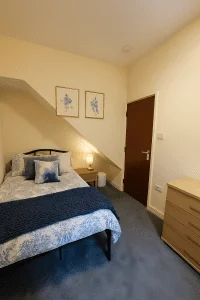 Bedroom two in the nine bedroom student house on Gregson Road, Lancaster