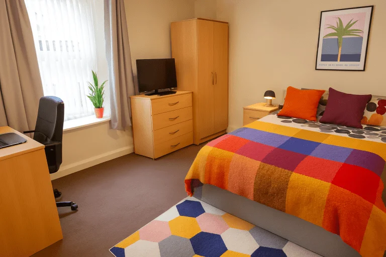 Bedroom three in the five bed student house on North Road, Lancaster