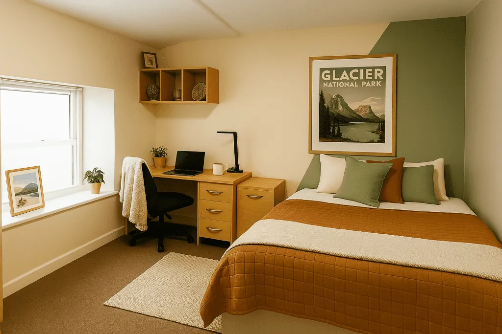 Lancaster city-centre student home for a group of five