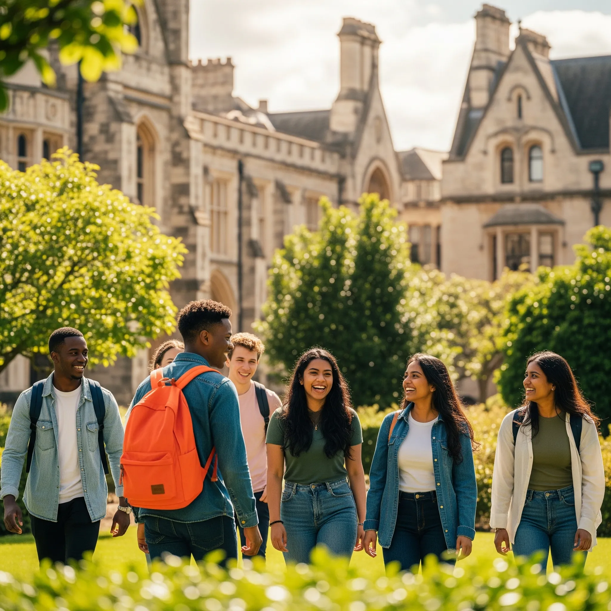 Students enjoying free activities in Lancaster